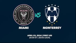 Qué canal transmitió Inter Miami vs. Monterrey por Concachampions 2024