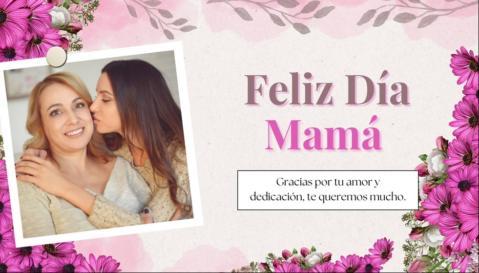 “¡Mamá, eres increíble! Espero que sea genético… ¡Feliz día!” (Foto: Canva.com)