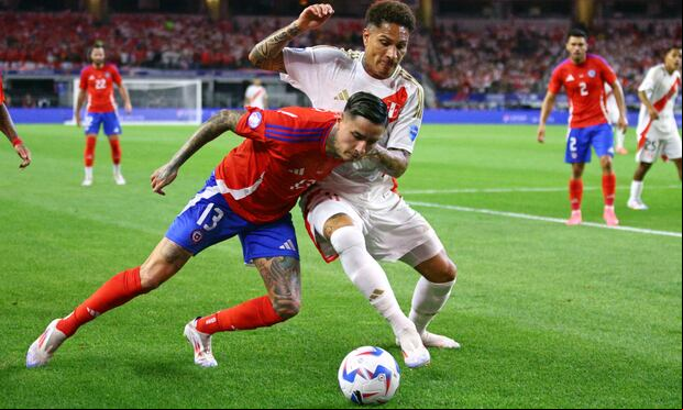 Perú empezó la Copa América con un empate ante Chile. (Foto: AFP)