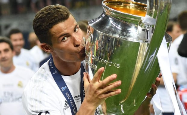 Cristiano Ronaldo es el máximo goleador de la historia de la Champions League. (Foto: EFE)