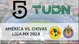 Canal 5 y TUDN - dónde se vio el triunfo de América ante Chivas de Guadalajara (14/09/2024)