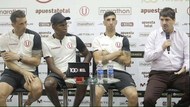 Universitario presentó a sus seis refuerzos para la temporada de su centenario. (Foto: Joel Alonzo / GEC)