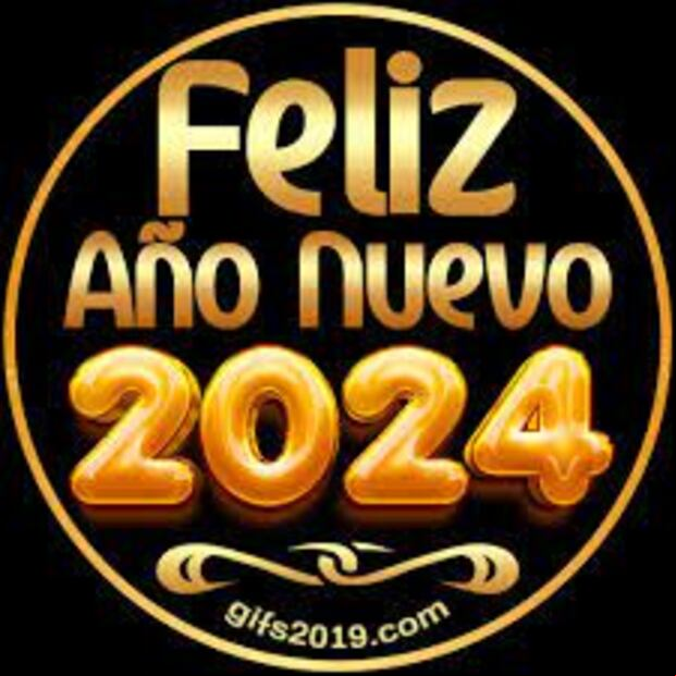 Imágenes con frases para la celebración del Año Nuevo 2024. (Foto: Internet)