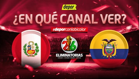 ¿En qué canales ver Perú vs. Ecuador, por la fecha 16 de las Eliminatorias?