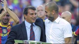Laporta pide un consejo a Guardiola: ¿qué técnico le ha recomendado para el Barcelona?