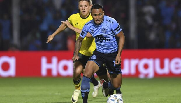 Bryan Reyna llegó a Belgrano procedente de Alianza Lima. (Foto: Getty Images)
