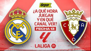 Real Madrid ante Osasuna: canales TV, dónde ver y a qué hora juegan