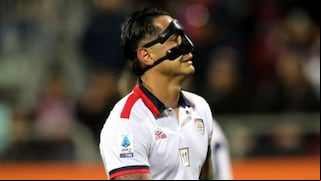 ¡A levantarse! Lapadula fue titular en la derrota del Cagliari por 4-0 ante la Roma