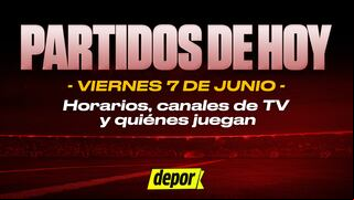 Partidos de hoy, viernes de junio: quiénes juegan, horarios y dónde ver