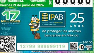 Sorteo Superior resultados del viernes 21 de junio: ver números ganadores