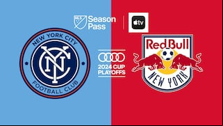 MLS Season on Apple TV - How to watch NYC FC vs. New York RB matchup for the 2024 MLS Cup Playoffs