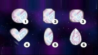Observa la imagen, elige un diamante y sabrás cómo eres en realidad