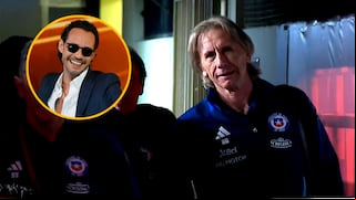 ¿Se incomodó? Música de Marc Anthony sonó durante la llegada de Ricardo Gareca al Monumental