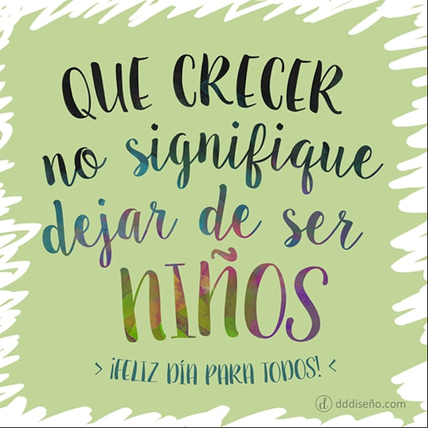 ¡Feliz Día del Niño! Las mejores imágenes y frases para dedicarle a los más pequeños este 30 de abril en México (Foto: Pinterest).
