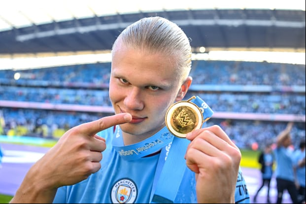 Erling Haaland ya ha ganado una Champions League con el Manchester City. (Foto: Getty Images)