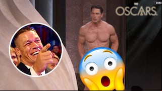 John Cena sorprende al público de los Oscar al aparecer desnudo en el escenario