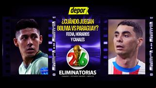Cuándo juegan Bolivia vs. Paraguay: dónde ver por las Eliminatorias