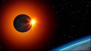 What time is the eclipse today in US? Exact time in different countries on October 2