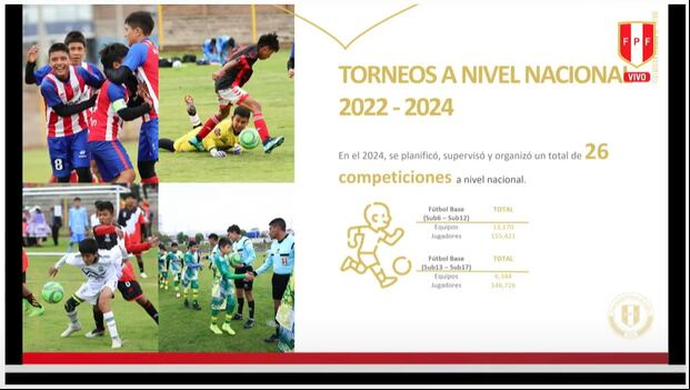 También se organizaron 26 torneos en las distintas categorías en menores.