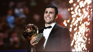 Balón de Oro 2024: Rodri ganó el premio, superando a Vinícius Junior y Bellingham