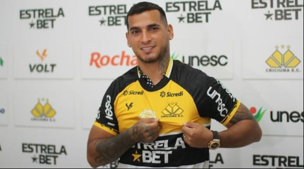 Miguel Trauco tiene 32 años y ha jugado en clubes importantes del continente como Flamengo de Brasil. Ahora milita en el Criciúma. (Foto: Criciúma)