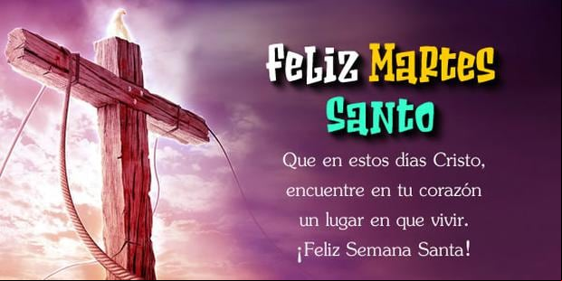 Frases y mensajes de buenos días para compartir este Martes Santo en redes sociales (Foto: Internet).