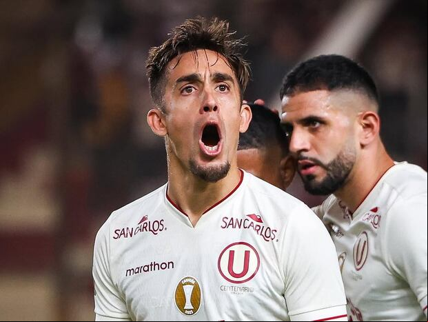 Martín Pérez Guedes y Matías Di Benedetto no terminaron el partido ante Sport Huancayo. (Instagram)