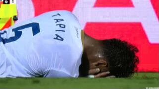 Renato Tapia sufrió una conmoción cerebral tras fuerte choque de cabezas en derrota de Leganés