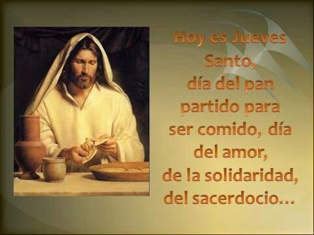 Frases e imágenes para reflexionar por Jueves Santo. (Foto: Pinterest)