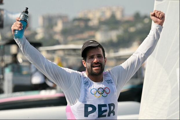 Stefano Peschiera ganó medalla de bronce en la final de vela-dinghy masculino en los Juegos Olímpicos París 2024.