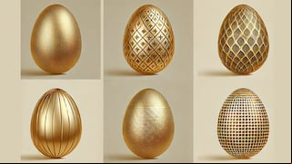 Elige un huevo de oro para recibir un consejo importante para tu vida