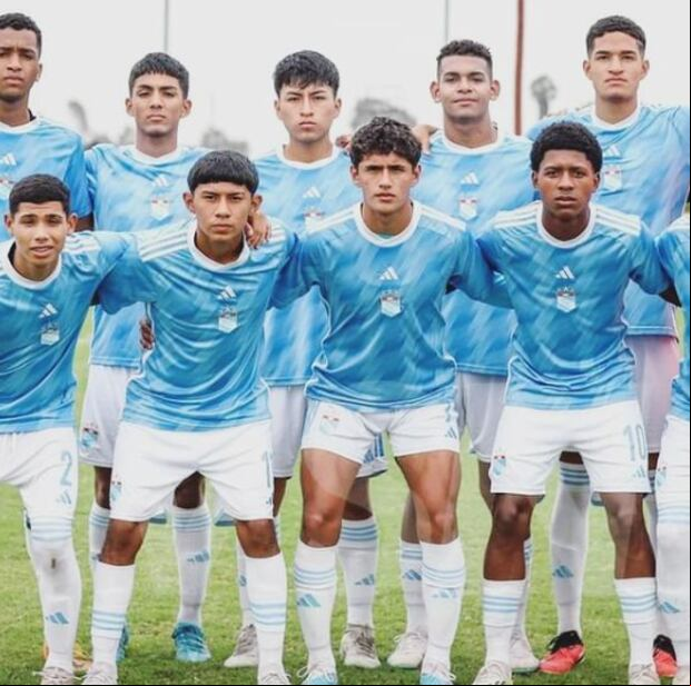 Maxloren Castro en las divisiones menores de SC en 2023. (Foto: Sporting Cristal)