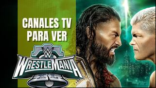 Canales TV que transmitieron las dos noches de WWE WrestleMania 40