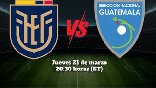 ¿Qué canal transmitió Ecuador vs. Guatemala desde el Red Bull Arena New Jersey?