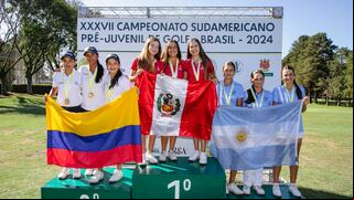 Team Perú y Alexandra Snyder ganaron el Campeonato Sudamericano Pre Juvenil de Golf 2024