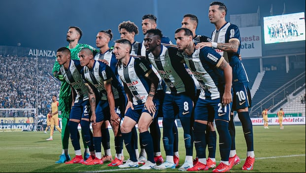 Alianza Lima quedó listo para enfrentar a Nacional por la Copa Libertadores. (Foto: Alianza Lima)
