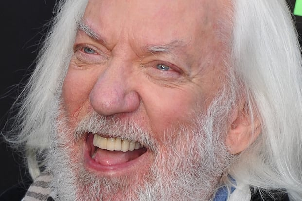 El actor Donald Sutherland falleció en Miami este jueves 20 de junio. Tenía 88 años de edad (Foto: AFP)