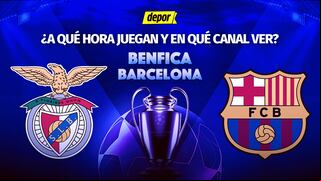 En qué canales ver Barcelona vs. Benfica: a qué hora juegan por Champions