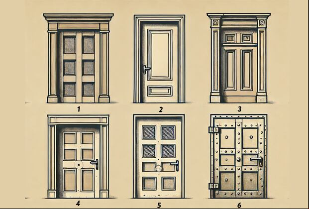 Test visual: Elige una puerta y descubre tus sentimientos más profundos.