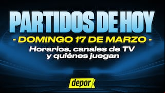 Partidos de fútbol del domingo 17 de marzo: quiénes juegan, horarios y canales TV