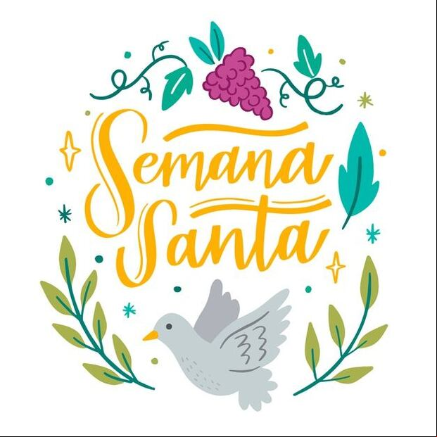 Imágenes por Semana Santa para compartir en redes sociales (Foto: Pinterest).