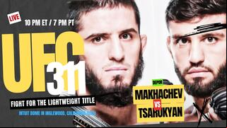 What time is the UFC 311: Makhachev vs. Tsarukyan 2 fight? All World Time Zone to see Main Card start in US, UK, CA and AU