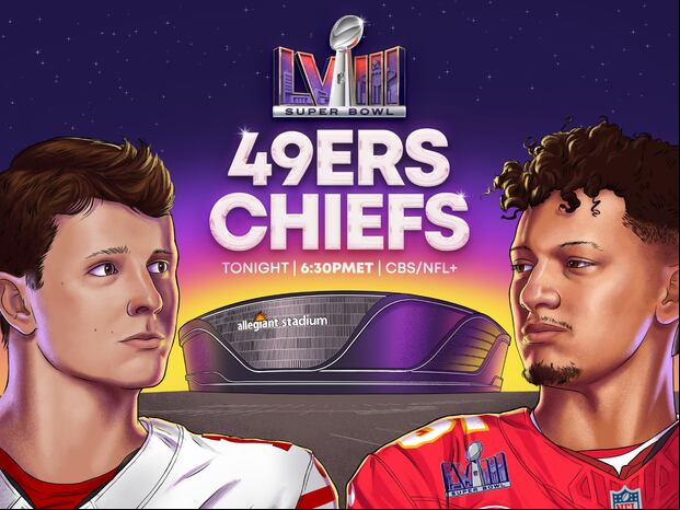 Los San Francisco 49ers y los Kansas City Chief serán los protagonistas del Super Bowl 2024 (Foto: NFL)