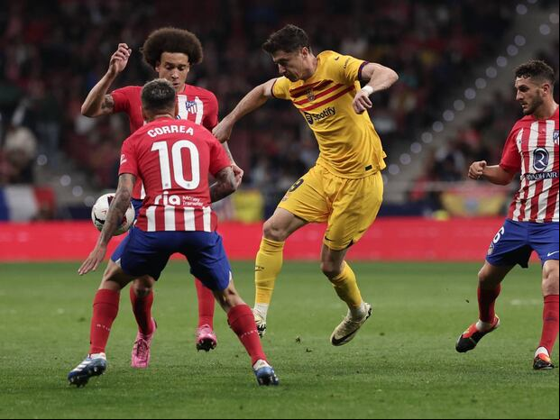 Barcelona y Atlético de Madrid encaran la Champions frente a PSG y Dortmund, respectivamente. (Foto: AFP)