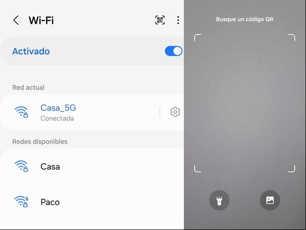ANDROID | De esta manera podrás escanear el código QR de tu amigo. (Foto: MAG - Rommel Yupanqui)