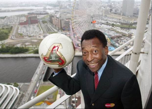 Pelé ganó tres Mundiales con la selección de Brasil.