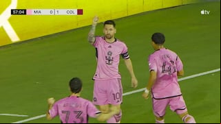 ¡Gol de Lionel Messi! Tras 4 fechas de lesión anotó el 1-0 del Inter Miami vs. Colorado