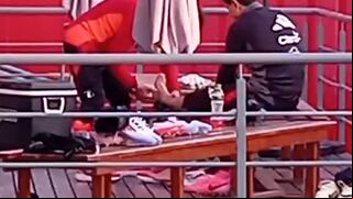 Minuto a minuto de Gianluca Lapadula: ¿qué inconvenientes presentó en la prácticas de la Bicolor?