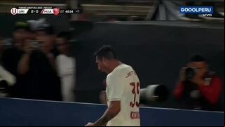¡Aquí estoy yo! El tremendo golazo de Dorregaray para el 2-0 de Universitario sobre Sport Huancayo