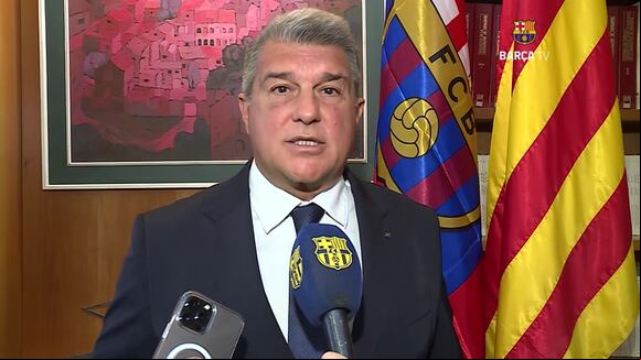 Joan Laporta responde a acusaciones en contra del FC Barcelona